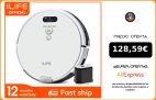 ILIFE Robot aspirador V8 Plus, fregona húmeda con navegación, limpieza planificada, contenedor grande, depósito de agua, herramientas para el hogar|robotic vacuum cleaner wet|robot vacuum cleanervacuum cleaner