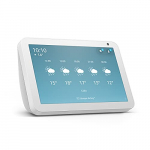Echo Show 8 (1.ª generación, modelo de 2019) | Pantalla inteligente con Alexa | Mantén el contacto con la ayuda de Alexa | Blanco