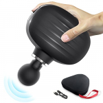 Mini Pistola de Masaje Muscular|Masajeador Electrico Muscular Portátil|Dos en Uno con Carga de Teléfono Móvil y Masaje de Tejidos Musculares Profundos,Motor sin Escobillas de Alto par 3200 PRM/0.5KG