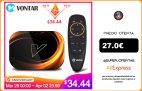 VONTAR X3 4GB 128GB 8K caja de TV Android 9 Smart Android TVBOX 9,0 Amlogic S905X3 Wifi 1080P BT 4K Set Top BOX 4GB 32GB 64GB|Decodificadores|