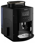 Krups Roma EA81P0 Cafetera expreso superautomática, 1.7 L, 3 Niveles de Temperatura, 3 Texturas de molienda, 1 Cups, plástico, Pantalla LCD