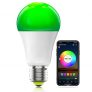 Bombilla LED inteligente Alexa, regulable, multicolor, E27, A19, 7 W (equivalente a 60 W), compatible con Alexa Google Home Siri IFTTT
