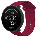 Polar Unite – Fitness Smartwatch Resistente al Agua con GPS vía móvil – Registro del Sueño y la Recuperación, Guía de Entrenamiento Diario y Registro de FC en la muñeca, Rojo