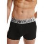 Calvin Klein 3 Pack Trunks-Steel Cotton Bóxers, Black/White/Grey Heather, M (Pack de 3) para Hombre