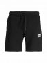 Jack & Jones JJINEWSOFT Sweat Shorts GMS Pantalones Cortos, Black, M para Hombre
