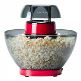 Cecotec Máquina de Hacer Palomitas Fun&Taste P’Corn Easy. 1200 W, Sistema de inyección de Aire, Tazón extraíble, Tapa Antiadherente y extraíble, Diseño Compacto