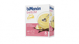 BiManán beSLIM – Natillas Sustitutivas Sabor Vainilla, para ayudarte a controlar tu peso – 6 Unidades, 300g