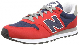 New Balance 500 Varsity Pack, Zapatillas Hombre, Team Red, 42.5 EU