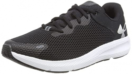 Under Armour Charged Pursuit 2 BL, Zapatillas Hombre, Negro (Black/Black/White), 40.5 EU