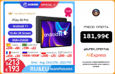 Estreno mundial ALLDOCUBE iPlay 40 Pro 10,4 pulgadas 2K Tablet PC Android 11 8GB RAM 256GB ROM Octa Core T618 4G Lte PhoneTablet 2K IPS|Tabletas|