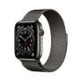 Apple Watch Series 6 (GPS + Cellular, 44 mm) Caja de Acero Inoxidable en Grafito – Pulsera Milanese Loop en Grafito
