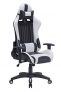 IntimaTe WM Heart Silla Gaming, Silla Gamer Ergonómica, Racing Silla Gamer con Reposacabeza Apoyo y Cojín Lumbar, Cuero Sintético PU, Oficina Silla Computadora,para Los Jugadores de PC Gamer, Blanco