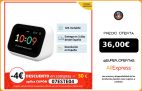 Xiaomi Mi Smart Clock Mi Reloj Inteligente | Reproducir Tus Canciones Favoritas | Ok Google Assistant | Controla Los Dispositivos Inteligentes Versión Global Original|Módulos de domótica|