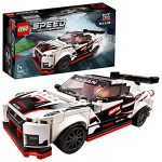 LEGO 76896 Speed Champions Nissan GT-R NISMO Juguete de Construcción de Icónico Coche de Carreras con Mini Figura