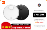 Xiaomi robot aspirador Mijia STYJ02YM pro mi, aspiradora v2, mopa Pro y Barre, 3 modos, LDS, navegación láser, 2021 Pa, regalo de Año Nuevo, 2100|Aspiradoras|