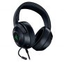 Razer Kraken X USB – Auriculares Gaming con sonido envolvente digital 7.1, micrófono cardioide plegable, comodidad ligera, Negro (USB)