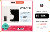 CREATE PACK   POTTS+KOFIGRIND, Cafetera Multicápsulas y Molinillo de Café y Especias, Nespresso, Dolce Gusto, Café Molido|Cafeteras|