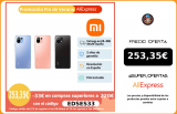 Xiaomi Mi 11 Lite, Smartphone 6GB+128GB, DotDisplay AMOLED 6,55″, carga rápida 33W, 64MP|16MP, NFC, Facial ID|Teléfonos móviles|
