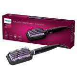 Philips BHH880/00 – Cepillo alisador de pelo, cerámico para alisar con calor, moldeador de pelo, 2 posiciones de temperatura (170 °C, 200 °C) y desconexión automática