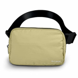 SNDMOR Riñonera Unisex, Correa Ajustable para el Hombro, Mini Riñonera a la Moda, Bandolera Mujer, Riñoneras Hombre Buena para IR de Compras, Senderismo, Viajes, Ciclismo(Caqui)