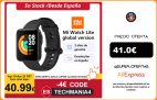 Xiaomi reloj inteligente Mi Watch Lite, con GPS, GLONASS, pantalla de 1,4 «, Bluetooth, Monitor de ritmo cardíaco y sueño, resistente al agua hasta 5atm|Relojes inteligentes|