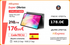 Teclast Tablet T40 Plus de 10,4 pulgadas, 8GB de RAM, 128GB ROM, UNISOC T618, ocho núcleos, Android 11, 2000×1200, red 4G, Wifi, PC tipo C|Tabletas|