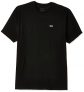 Vans Herren Left Chest Logo Tee T-Shirt, Schwarz (Black White Grey Melange), Small