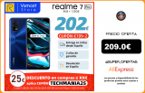 realme 7 Pro Versión Global 8GB 128GB Smartphone Snapdragon 720G 6,4 «Pantalla AMOLED 64MP Quad cámaras 65W SuperDart cargo NFC; código: TECHMANIA25(€190 25), 04ESOW20(€149 20);04ESOW14(€99 14)|Teléfonos móviles|