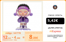 POPMART Muñeca de caja ciega Skullpanda serie Hypepanda, juguetes de figuras de acción binarios, regalo de cumpleaños para chico|Figuras de acción|