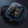 sinocare Tensiómetro de Brazo Digital, Automática de la Presión Arterial y pulso de frecuencia cardíaca detección, Brazalete grande de 22-42 cm, 2 memorias de usuario (2 * 90)