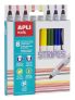 APLI Kids 16809 – Rotuladores Stripes 8 u. Única