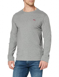 Levi’s LS Original Hm tee Camisa de Manga Larga, Medium Grey Heather, M para Hombre