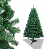 Sonnewelt Árbol de Navidad Artificial 120 cm, con Soporte de plástico, Material PVC, Verde, con 200 Puntas, para Interior y Exterior