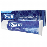 Oral-B 3D White Blancura Ártica Pasta Dentífrica – 4 Recipientes de 75 ml – Total: 300 ml