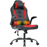 T-LoVendo TLVC66-RED Silla Gaming, Negro – Rojo