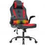 T-LoVendo TLVC66-RED Silla Gaming, Negro – Rojo