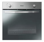 Candy Smart FCS 100 X/E, Horno eléctrico, 70L, Cuba limpieza por agua, Puerta desmontable de doble cristal con efecto espejo, 2100W, Inox, Clase A
