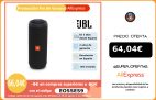 JBL Flip 4 Altavoz Bluetooth Potente, Mini portátil, inalámbrico, impermeable BT Altavoz con bajos y estéreo de música perfecto para viajes y al aire libre, Altavoces, USB|Altavoces portátiles|