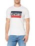 Levi’s Graphic Camiseta, 84 Sportswear Logo White White, XL para Hombre