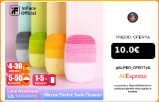 InFace cepillo de limpieza Facial, cepillo facial, herramientas de cuidado de la piel, limpiador sónico eléctrico de silicona impermeable, masajeador de belleza Facial, limpiador facial eléctrico|Dispositivos de limpieza facial con motor|
