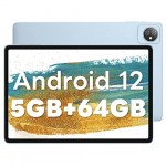 Blackview Tablet Android 12, Tab 7 WiFi Tablet 10 Pulgadas 5GB RAM +64GB ROM(1TB Ampliable), 6580mAh Batería, 1280 x 800 HD+ Tablet Baratas y Buenas, 5MP+2MP Cámara/Quad Core/GMS Certificado/Type C