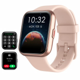Reloj Inteligente Mujer con Llamadas y Voz de Alexa, WhatsApp Notificaciones, 1.7″ HD Smartwatch Mujer con SpO2/Pulsómetro/Monitor de Sueño, 60 Modos Deportes, IP68 Reloj Deportivo para iPhone Android