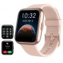 Reloj Inteligente Mujer con Llamadas y Voz de Alexa, WhatsApp Notificaciones, 1.7″ HD Smartwatch Mujer con SpO2/Pulsómetro/Monitor de Sueño, 60 Modos Deportes, IP68 Reloj Deportivo para iPhone Android