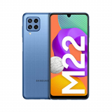 Samsung Galaxy M22 – Smartphone Libre, con Pantalla de 6,4” HD+ Super AMOLED, 5000 mAh, 64 GB, Teléfono Móvil Android, Color Azul + (Versión Es)
