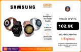 Samsung Galaxy Watch Active1, smartwatch 40, reloj inteligente Bluetooth, resistente agua, control ejercicio|Relojes inteligentes|