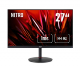 Acer Nitro XV270UPB – Monitor Gaming 27″ WQHD 144 Hz (68.6cm, 2560×1440, Pantalla IPS LED 16:9, ZeroFrame, FreeSync, Display HDR, 1ms VRB, 350 nits, 2xHDMI, DisplayPort, USB 3.0) – Color Negro