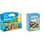 PLAYMOBIL Maletín Grande Picnic Familiar, única (9103) + Guardería Mamá con Carrito de Gemelos, Playset (5573)