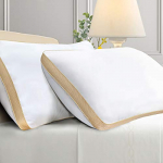 Sofslee Paquete de 2 Almohadas, Paquete de 2 Almohadas Lavables a máquina, Almohada de Cama Alternativa, Almohadas de Apoyo Almohada de Cama hipoalergénica antiácaros (42 x 70 cm)