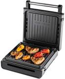 George Foreman Smokeless Grill – Grill Eléctrico (Parrilla Eléctrica, 1575 W, Acero Inox, Tecnología sin humo) – ref. 28000-56