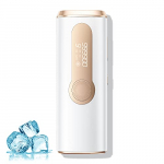 Depiladora Laser con Función de Enfriamiento,Depiladora de Luz Pulsada 9 Nivel de Energía 3 Funcións-HR/SC/RA Indoloro con 999,900 Flashes para Piel Suave y Duradera,Piernas,Bikini,Axilas,Cara,Cuerpo